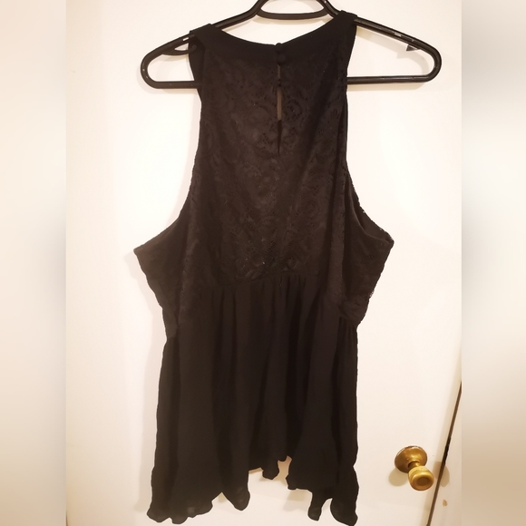 Torrid tank top blouse with lace - Picture 4 of 4